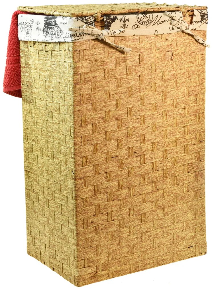 Bielizňový kôš s látkou PARIS Rozmery (cm): 40x30, v. 61