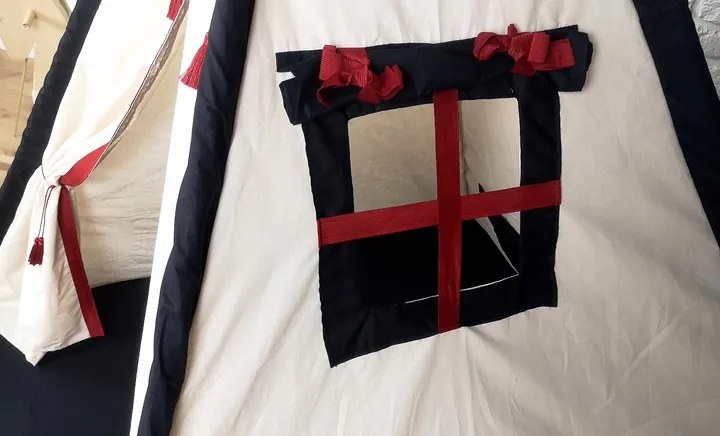 Detský stan TEEPEE (TÝPIE) INDIÁN s doplnkami - béžový