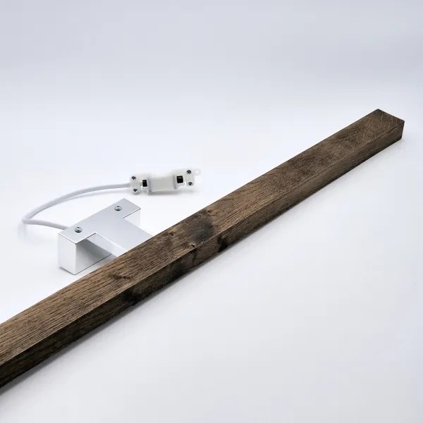 Brilagi-LED Kúpeľňové osvetlenie zrkadla WOODY MIRROR LED/15W/230V IP44 dub/chro