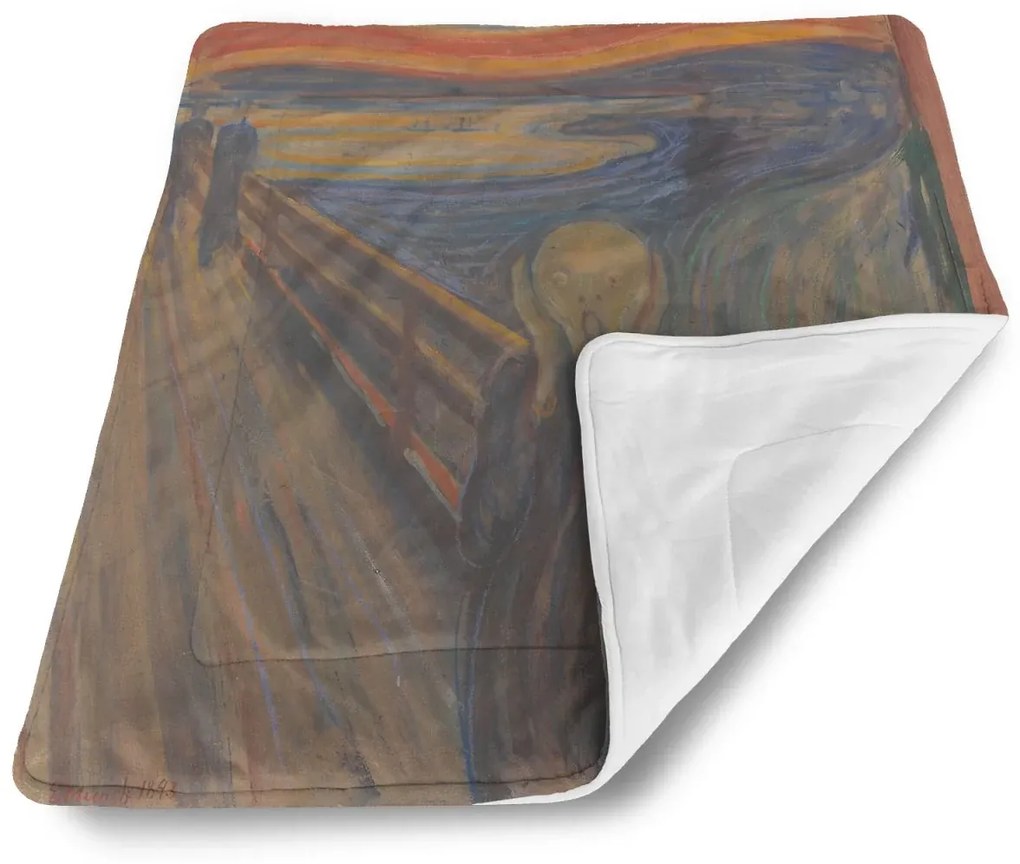 Sablio Deka pre bábätko Výkrik - Edvard Munch - 80x100 cm