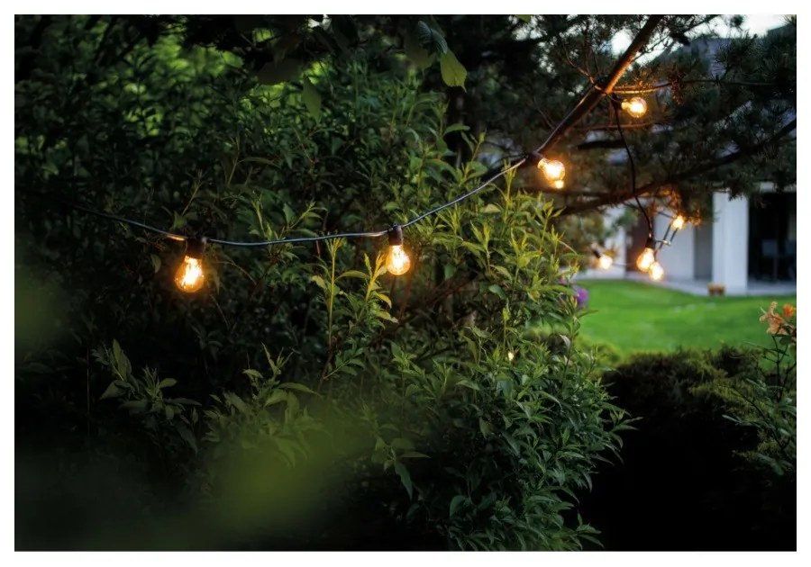 FESTOON LIGHTS 10XE27, 6M, IP65 7873