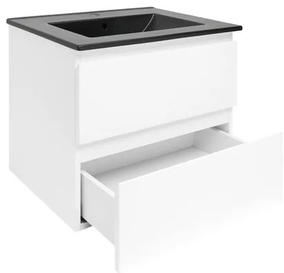 Kúpeľňová skrinka s umývadlom SAT B-Way 59x50x45 cm biela lesk BWAY260WU4B, 1 ks