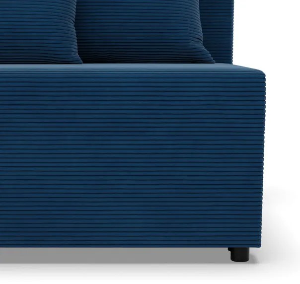 Dvojmiestna pohovka FERMO Poso rozkladacia, granátová