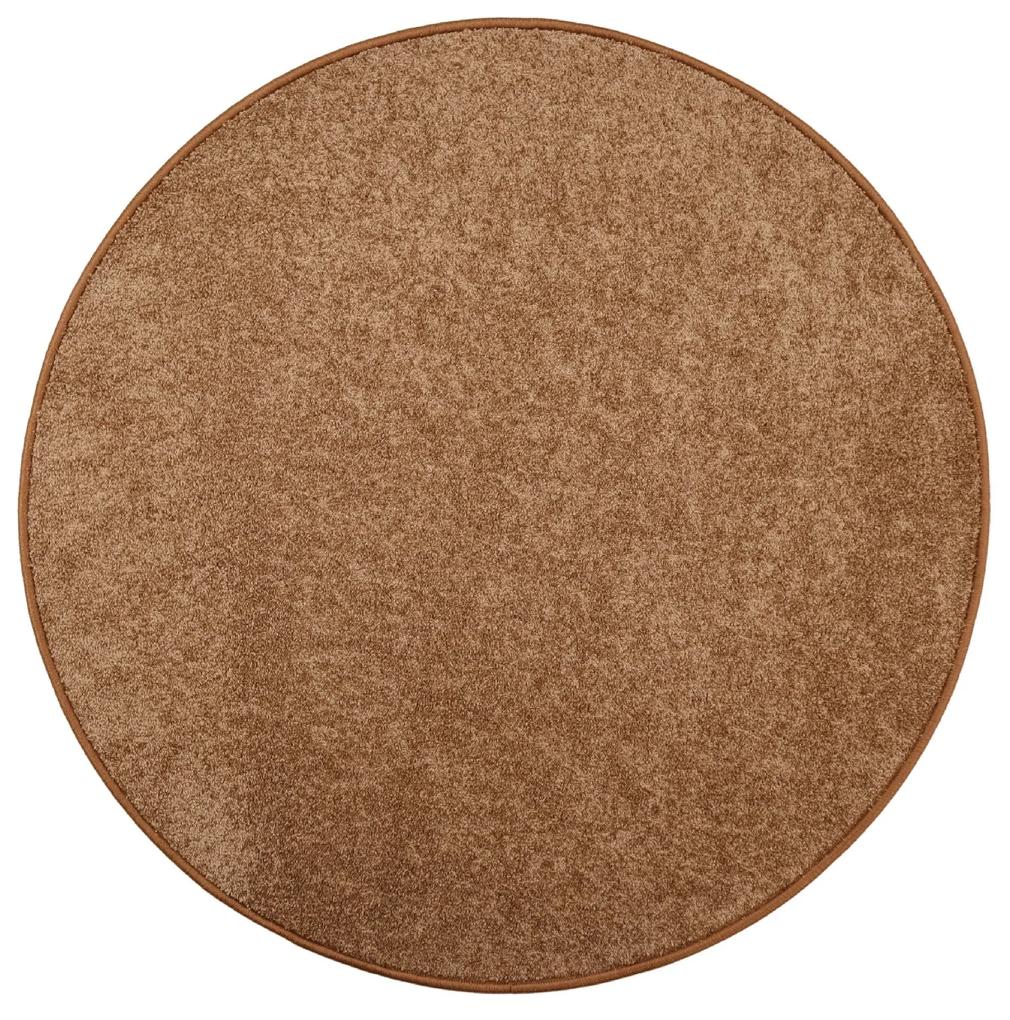 Vopi koberce Kusový koberec Capri medený kruh - 160x160 (priemer) kruh cm
