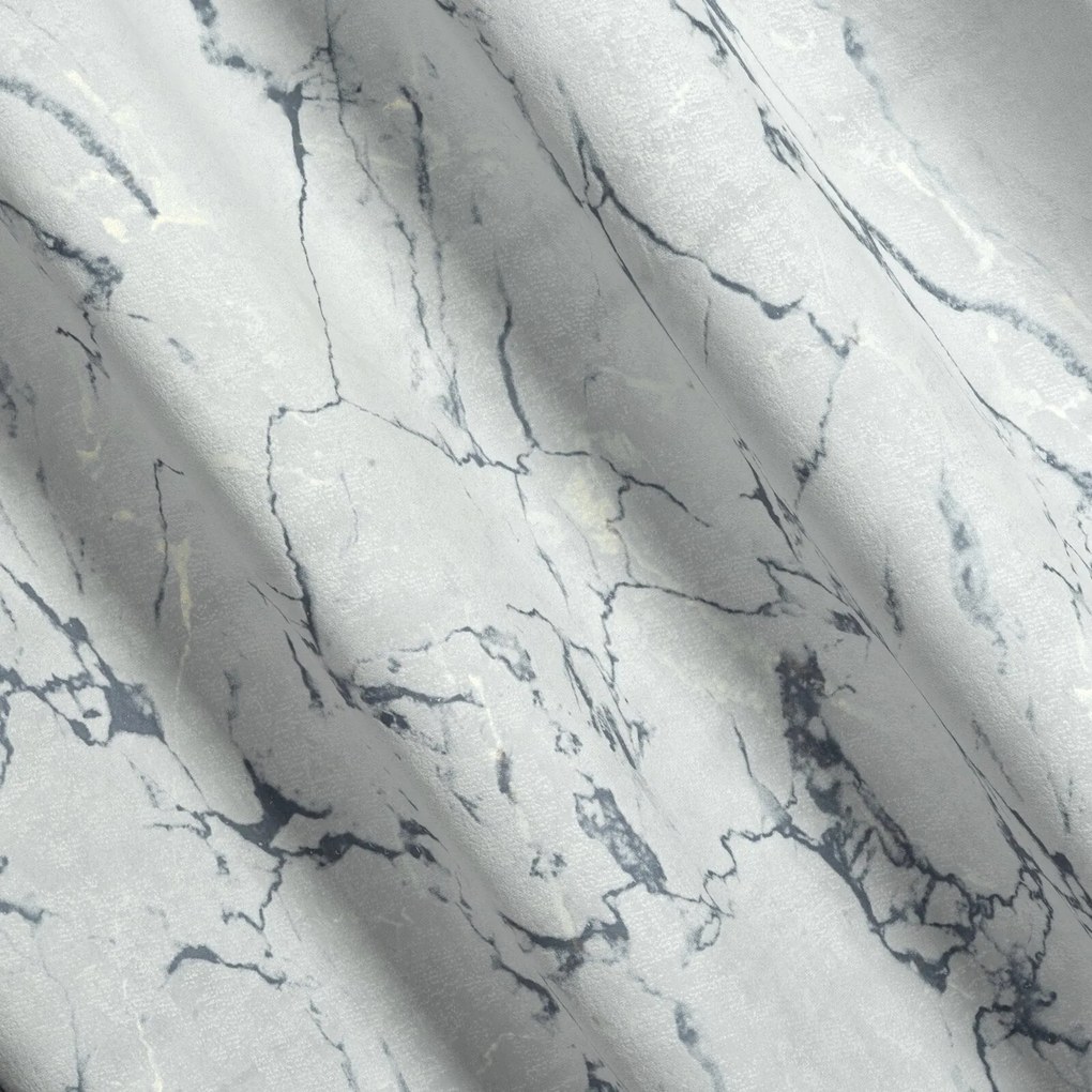 ZATEMŇOVACÍ ZÁVES NA KRÚŽKOCH WERA 140X250 CM STRIEBORNÁ