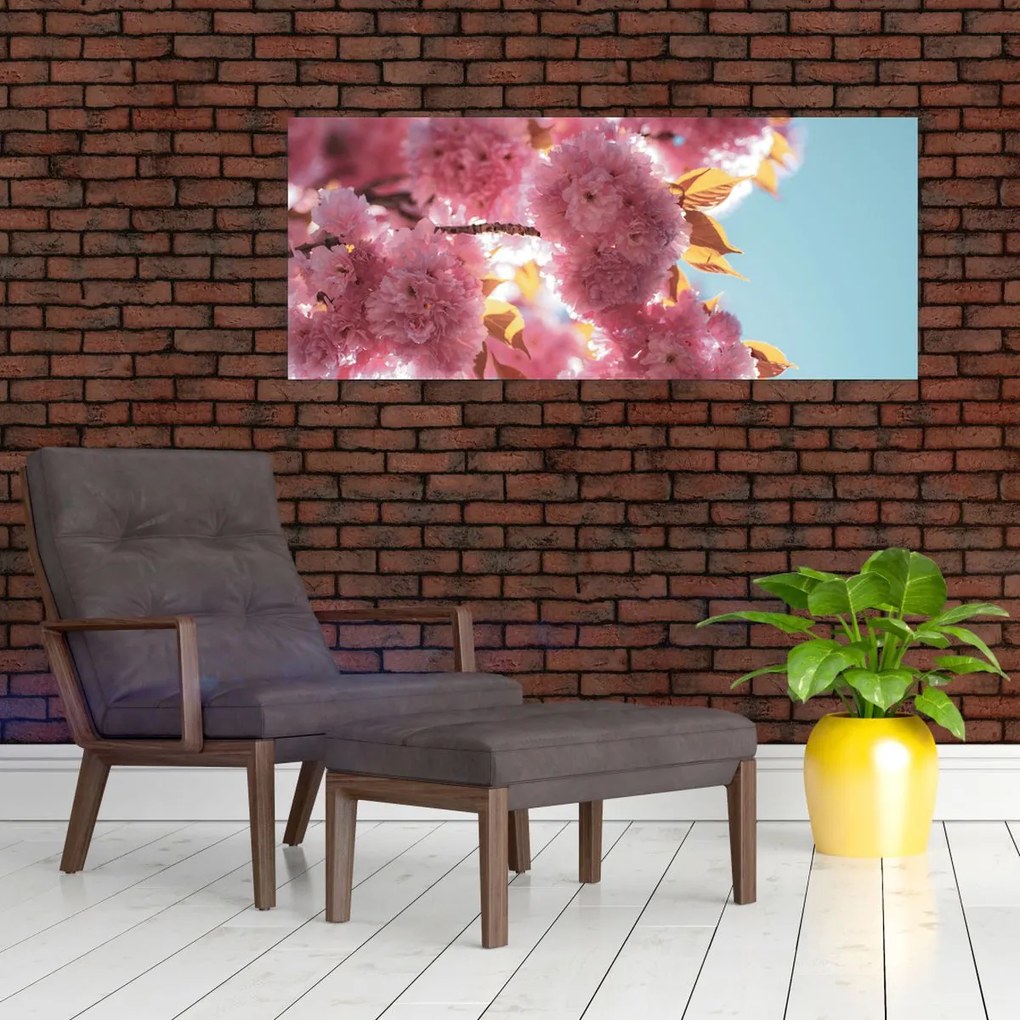 Obraz - Čerešňový kvet (120x50 cm)