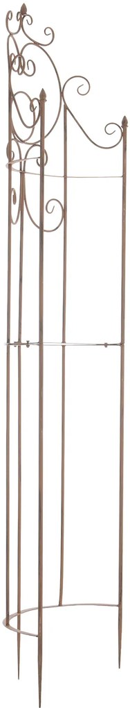 Mriežka na ruže GS22699 - 200 x 52,5 x 23 cm - Hnedá antik