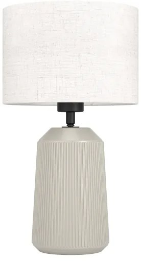 Eglo 900823 - Stolná lampa CAPALBIO 1xE27/40W/230V krémová
