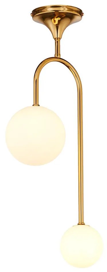 Jupiter 1940 - Prisadený luster SELEN 2xG9/40W/230V mosadz