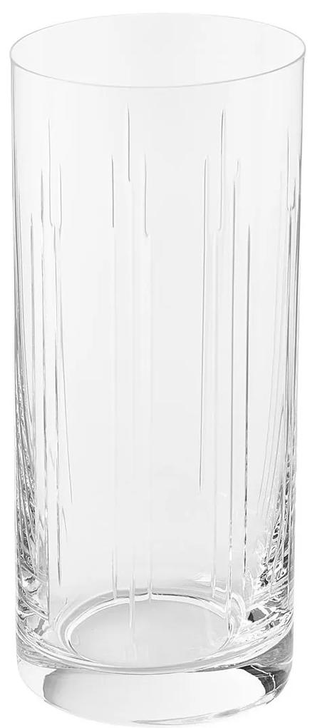 Poháre na kokteily z krištáľoveho skla „Felipe", 4 ks, Ø 6 x 15 cm, 300 ml
