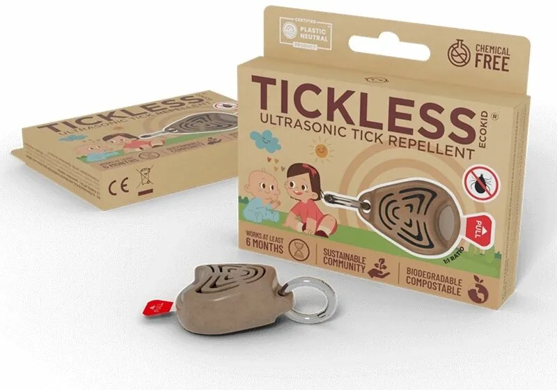 TICKLESS® ECOKid Ultrazvukový odpudzovač kliešťov a bĺch pre deti