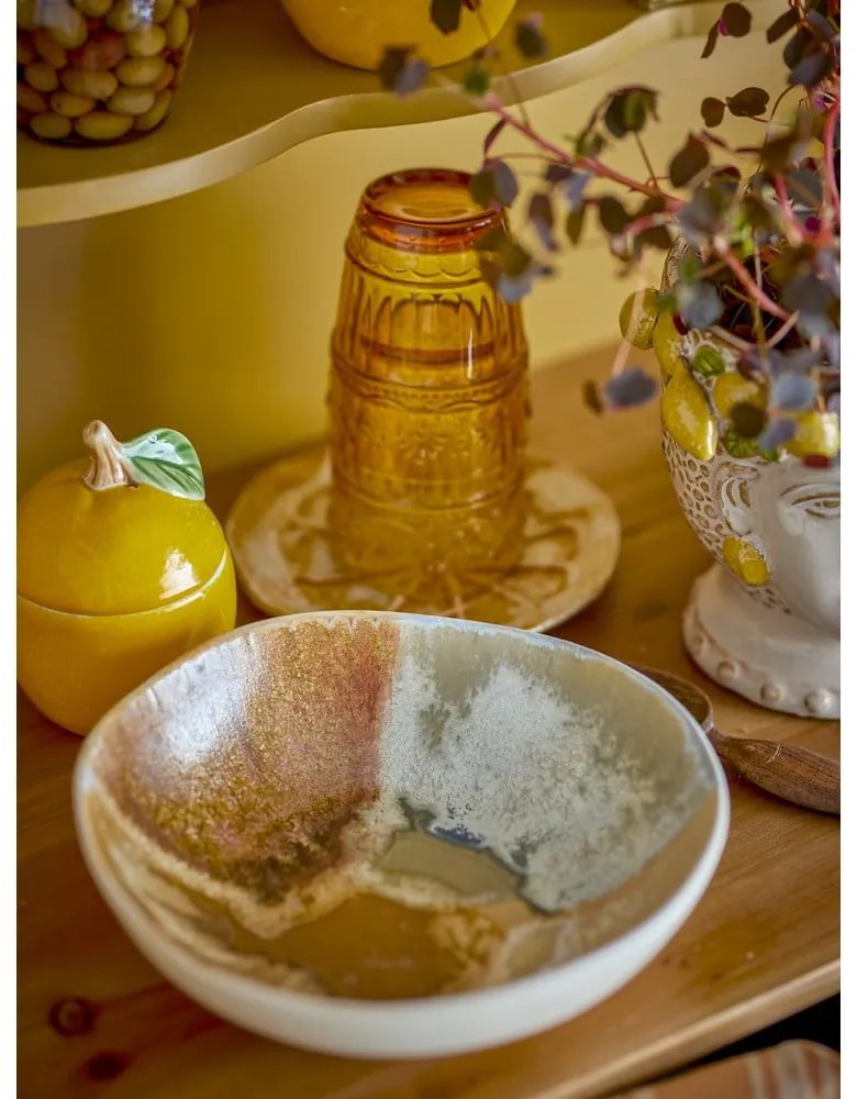 Krémové misky v súprave 4 ks z kameniny 625 ml Lacey – Bloomingville