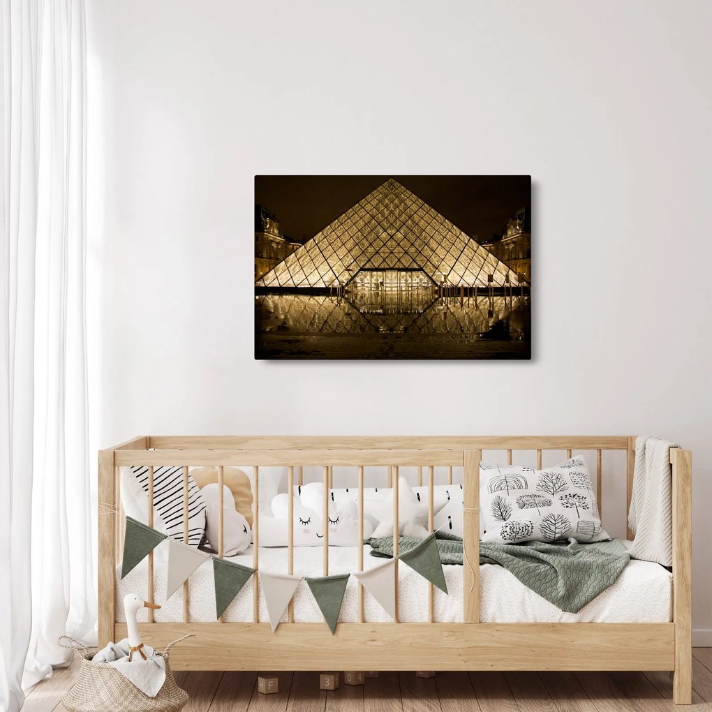 Obraz Louvre (90x60 cm)