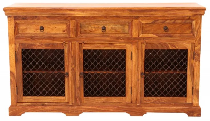 Komoda Jali 160x90x45 z indického masívu palisander Super natural