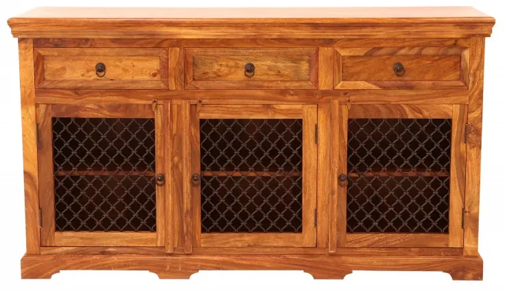 Komoda Jali 160x90x45 z indického masívu palisander Super natural