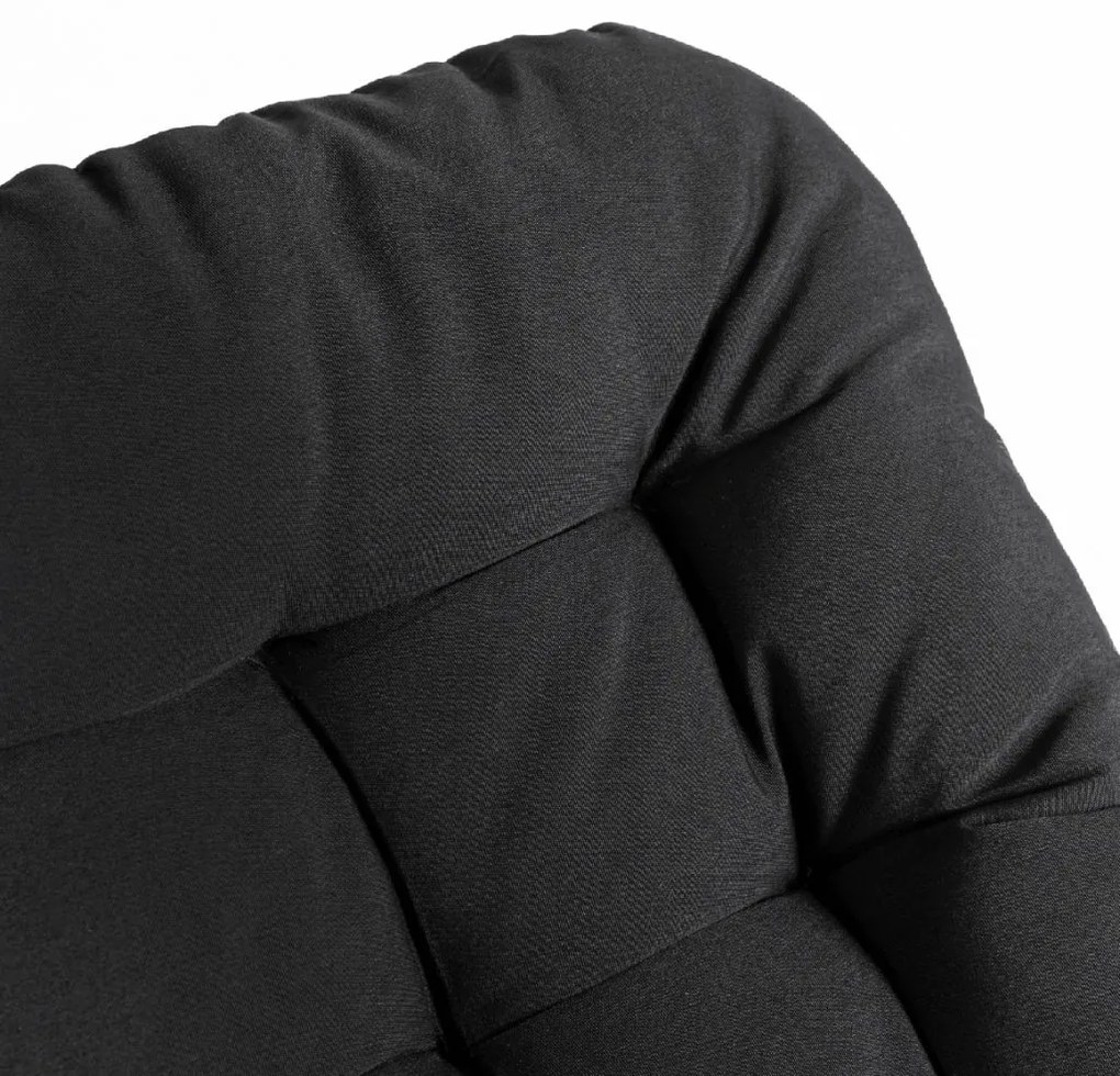 PROXIMA.store - Relaxačné hojdacie kreslo AURORA FARBA: čierna