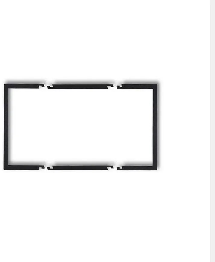 DRW-2 Dvojitý čierny rám