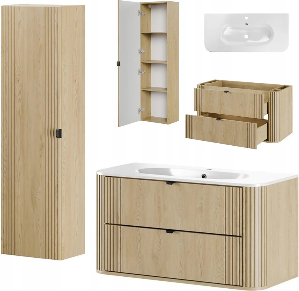 Kúpeľňový nábytok, skrinka pod umývadlo umývadlo kúpeľňový stĺpik