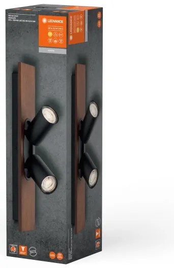 Ledvance - LED Bodové svietidlo DECOR MERCURY 2xGU10/3,4W/230V