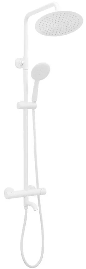 Termostatický stĺpik Rea Lungo biela