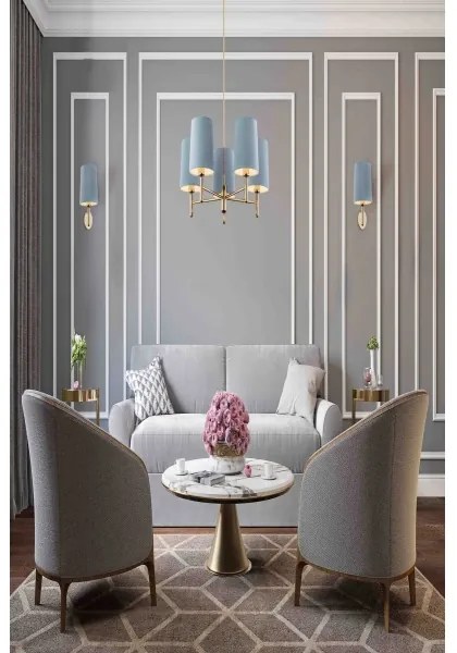 Argon 4727 - Nástenné svietidlo PONTE 1xE27/15W/230V