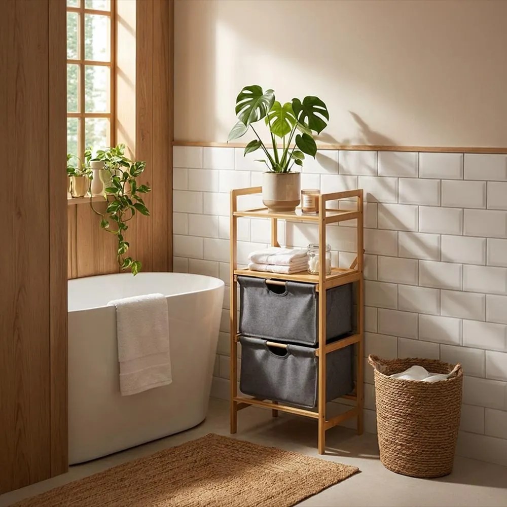 Bambusový regál AVENBERG BAMBU DUO