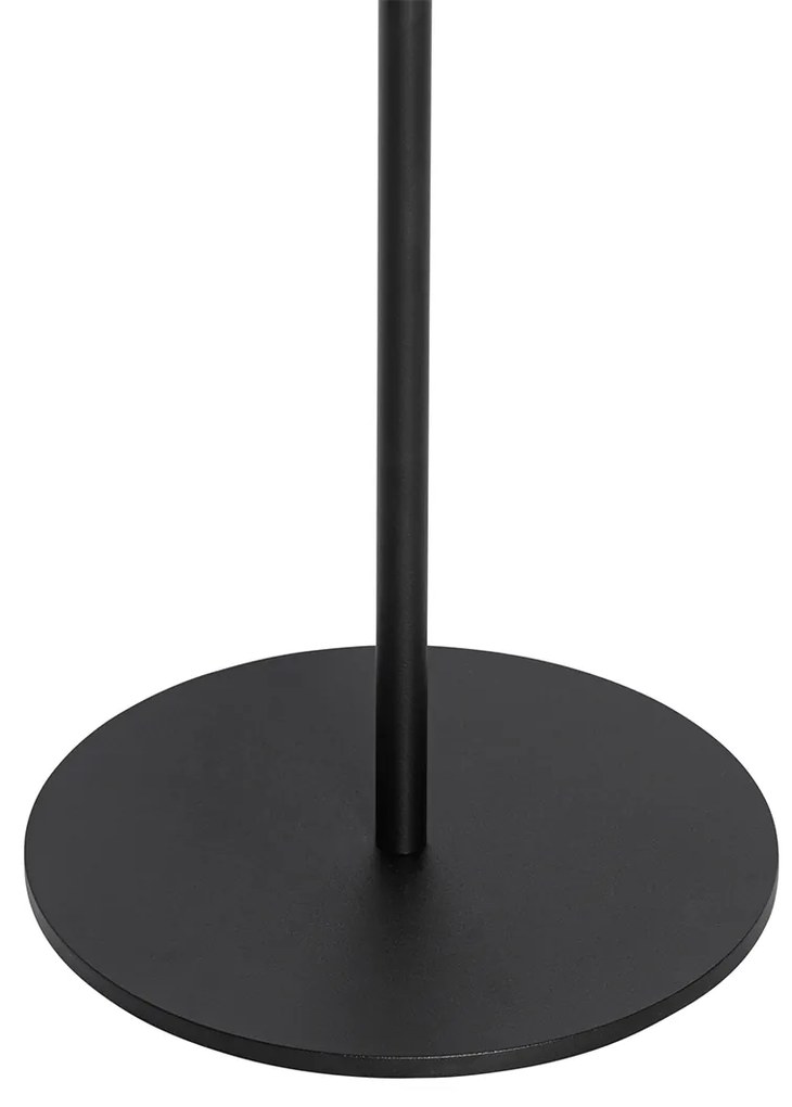 Vonkajšia stojaca lampa čierna vrátane LED 3-stupňovo stmievateľná na solárny pohon - Ferre