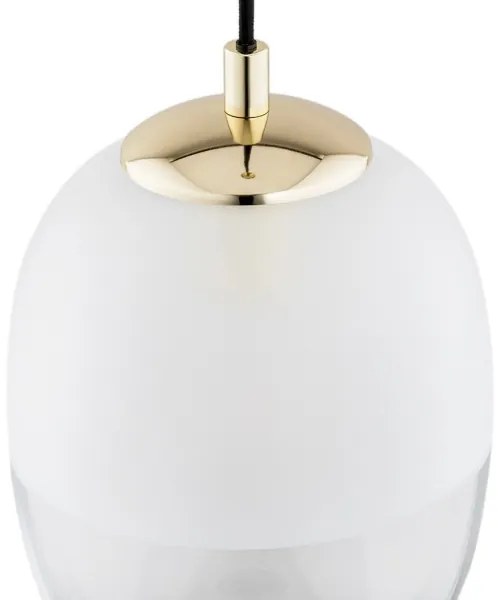 Argon 4675 - Luster na lanku BALTIMORE 1xE27/15W/230V zlatá