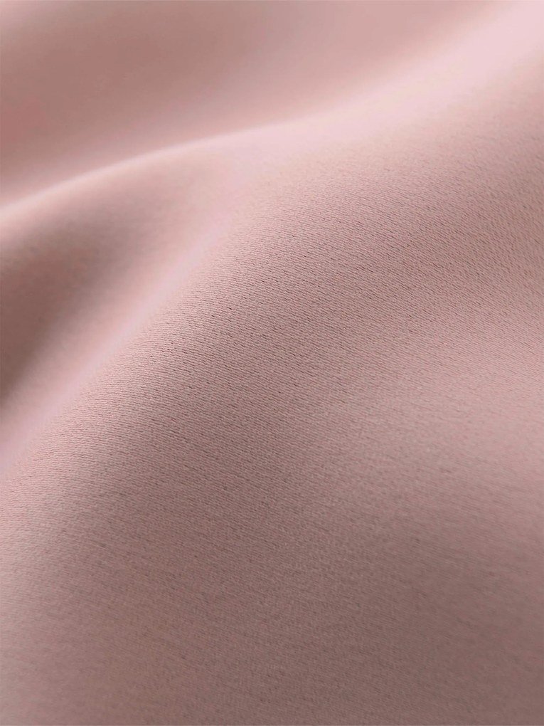 Blackout závesy Elias púdrové – 140 × 250 cm (2 ks) - riasiaca stuha