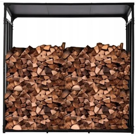 Sammer Kovový stojan so strieškou na palivové drevo GWI6332