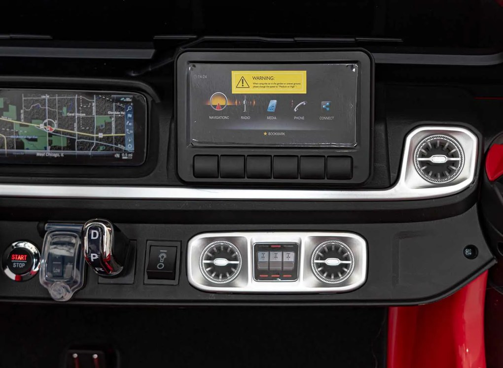 Ramiz Mercedes Benz G63 AMG XXL Červená