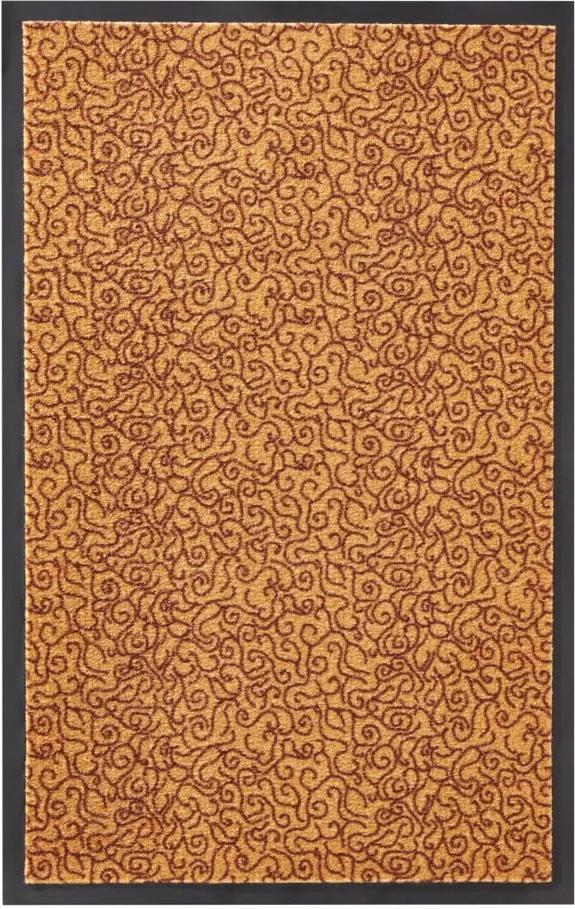 Oranžová rohožka Zala Living Smart, 75 × 45 cm