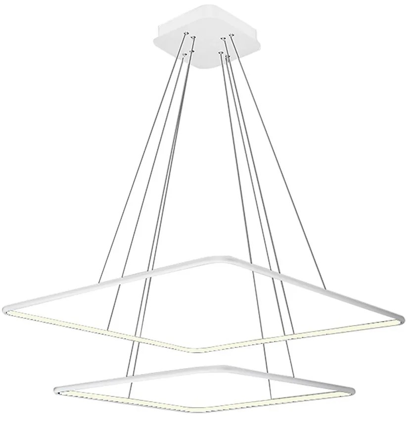 Závesné LED svietidlo Nix, 2x LED 50w, 3000k, w