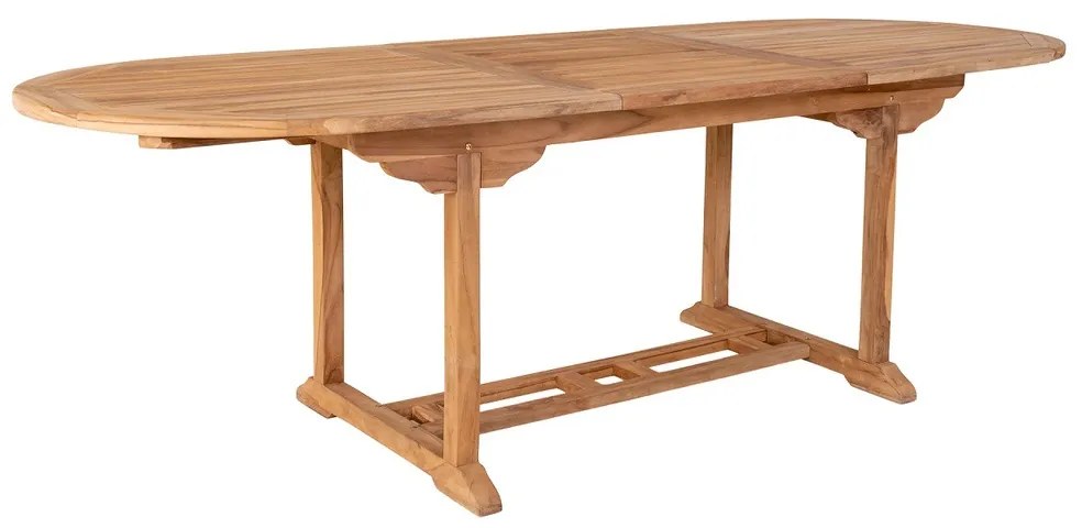 Dizajnový záhradný stôl Risha 180-240 cm teak