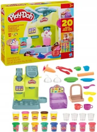 Kreatívny set Hasbro G04475L40 Play-Doh Dúhová kaviareň