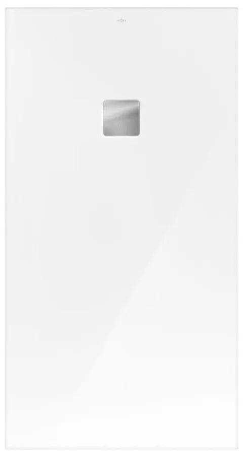 VILLEROY &amp; BOCH Planeo obdĺžniková sprchová vanička akrylátová, s technológiou RockLite, štandardný model, protišmyk (A), 1700 x 900 x 48 mm, biela alpská, UDA1790PLA2V-01