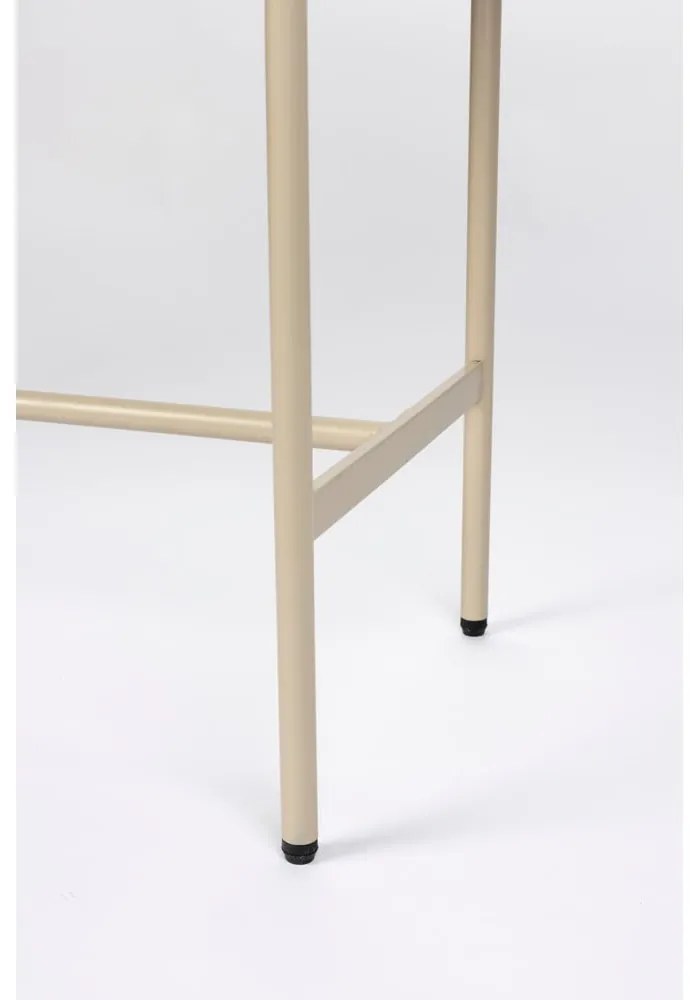 Béžový konzolový stolík 40x120 cm Amaya – White Label