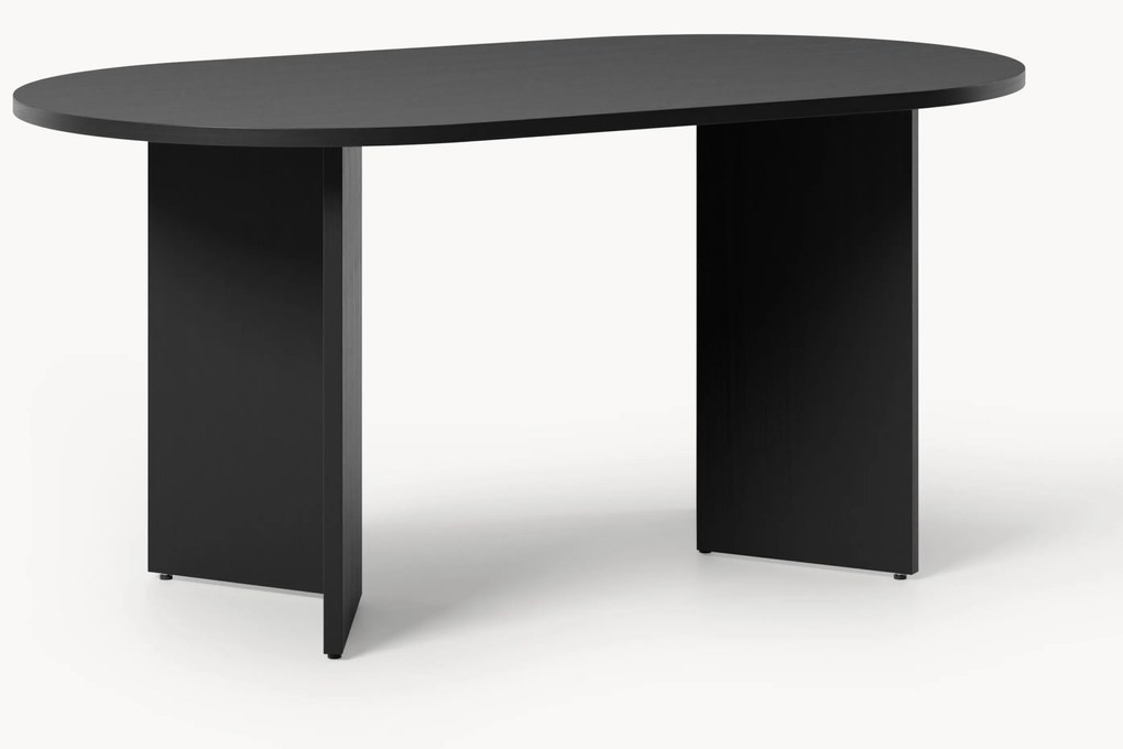 Oválny drevený jedálenský stôl Toni, 200 x 90 cm