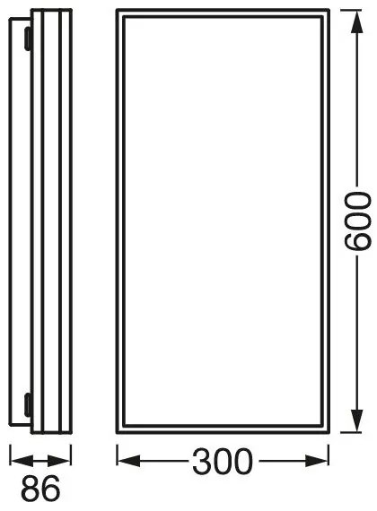 Ledvance - LED Stmievateľné stropné svietidlo SMART+ MAGNET LED/42W/230V Wi-Fi