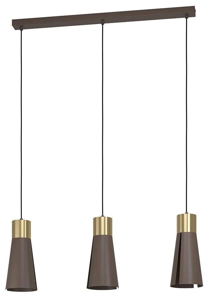 Eglo 98839 - LED Luster na lanku LOSALOMAS 3xGU10/4,5W/230V 98839