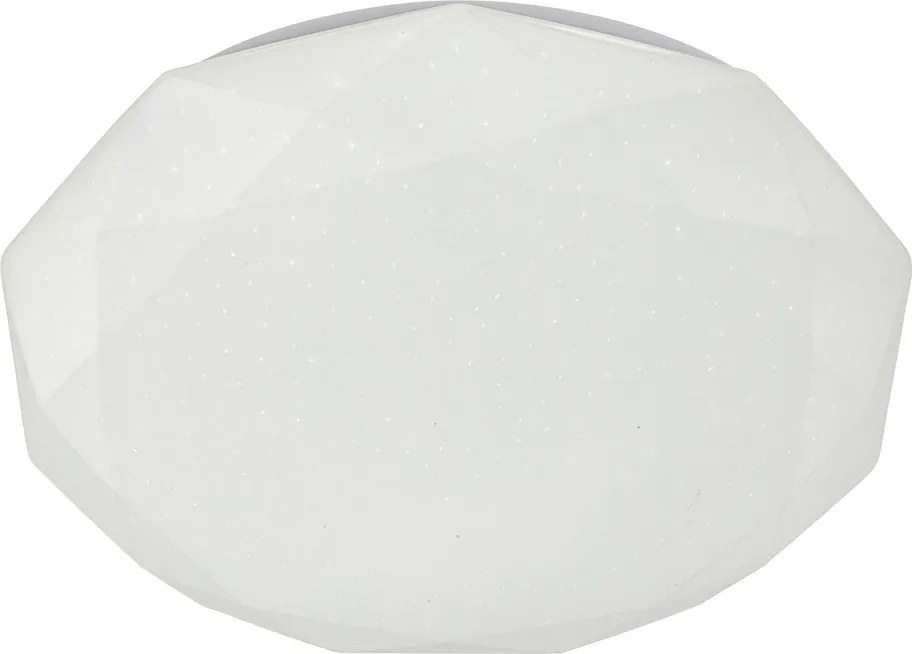Stropné LED svietidlo Hex, 1x LED 72w, 3000-6000k, (fi 50 cm), w, s ovládačom