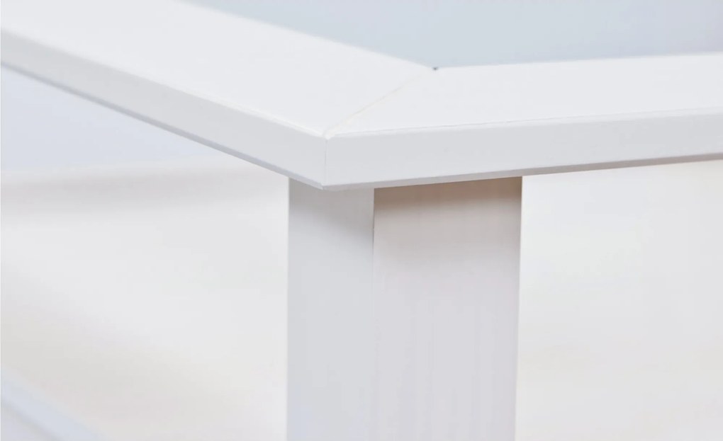 Sconto Konferenčný stolík ROMANCE biela