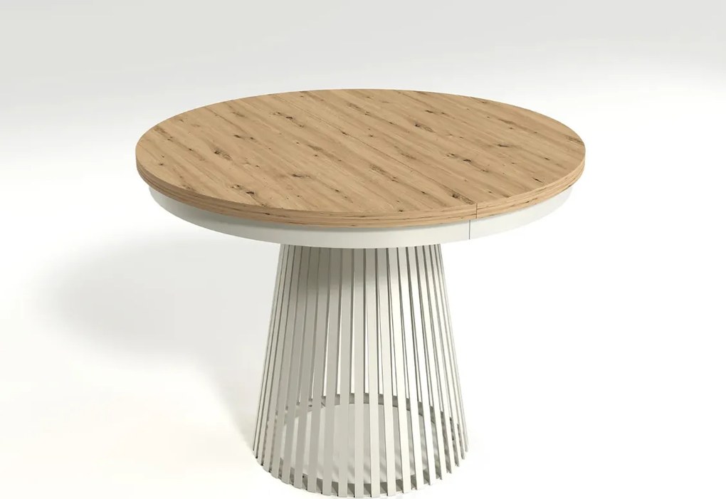 Moderný rozkladací stôl DEMI 100 - 180 cm Farba: Sivá