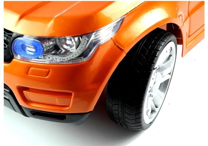 LEAN TOYS ELEKTRICKÉ AUTÍČKO HL1638 - ORANŽOVÉ - 2021- 2x6V/4,5Ah
