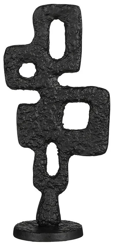 Dekorácia Gibson čierna – h 29 x d 12 cm 1144647