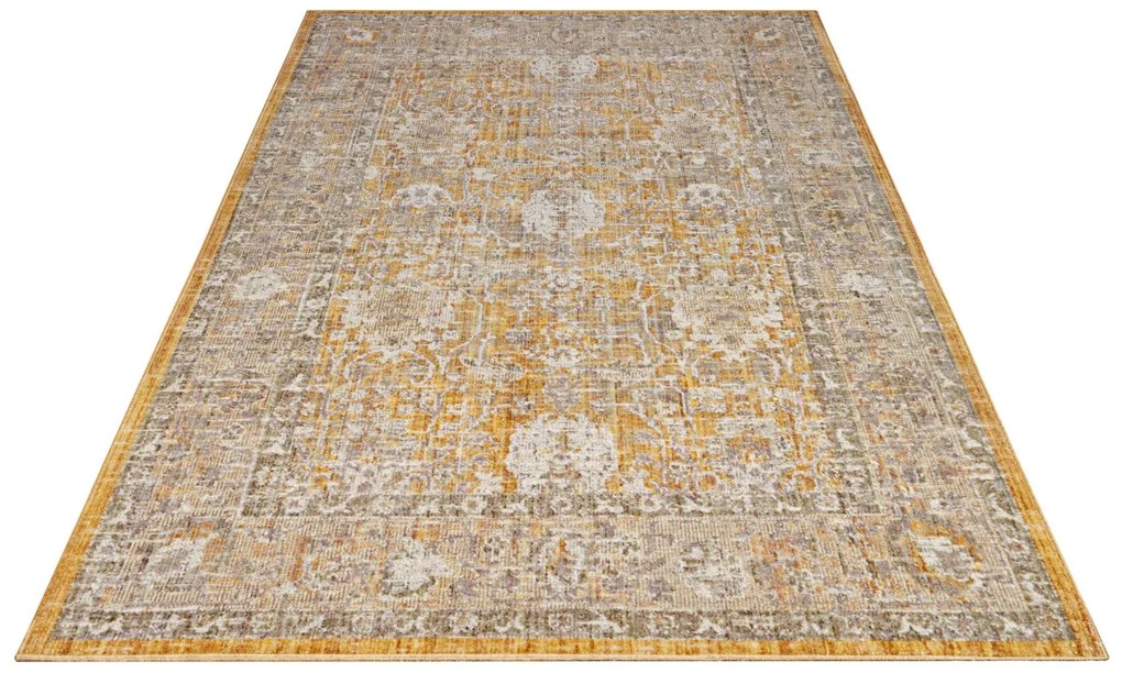 Nouristan - Hanse Home koberce Kusový koberec Cairo 105590 Luxor Gold – na von aj na doma - 160x235 cm