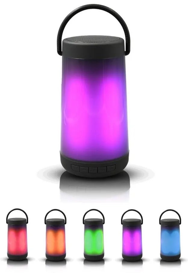 Platinet LED RGB Stolná lampa s bluetooth reproduktorom 5W/3,7V PL0209