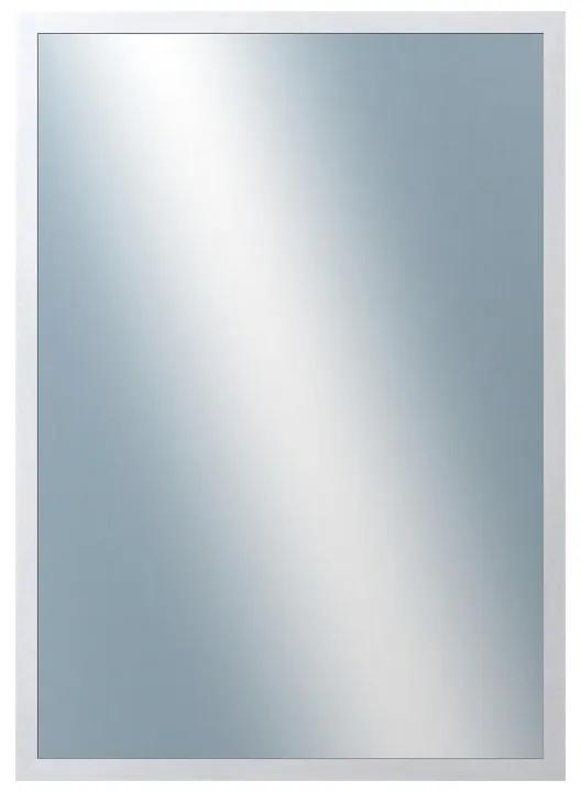 DANTIK - Zrkadlo v rámu, rozmer s rámom 50x70 cm z lišty KASETTE biela (2755)