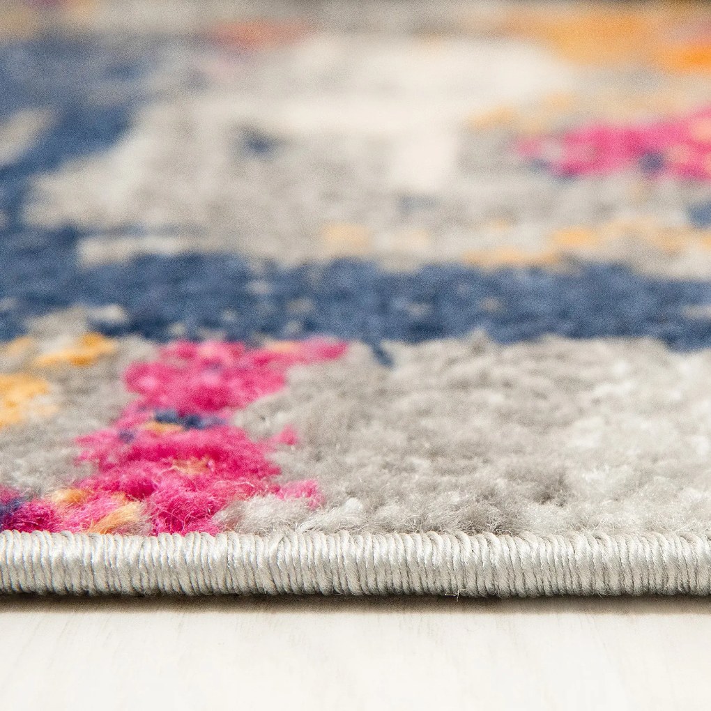 TA Koberec G039A BIELA/TMAVOMODRÁ DENVER FAA Rozmer: 180x250 cm