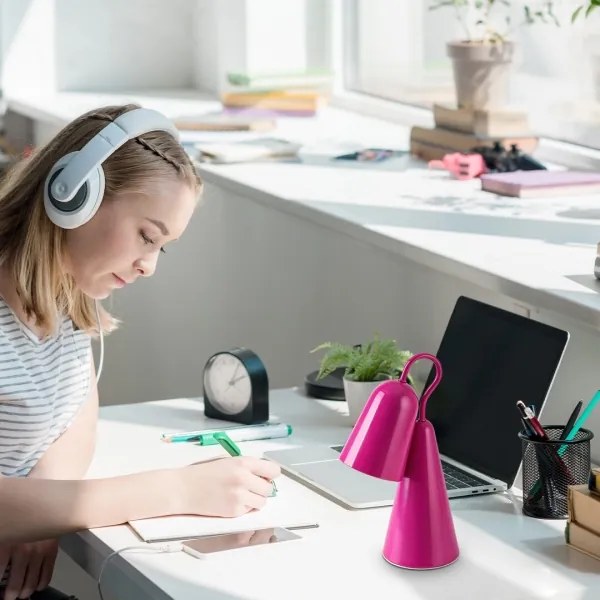 Rabalux 74224 - LED Stolná lampa RABAL 1xE14/4W/230V ružová